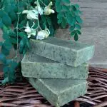Moringa and Mint Handmade Soap