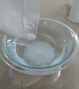Mixing Potassium Hydroxide