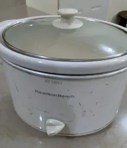 Covered Crock Pot