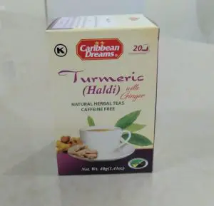 Turmeric with Ginger Herbal Tea