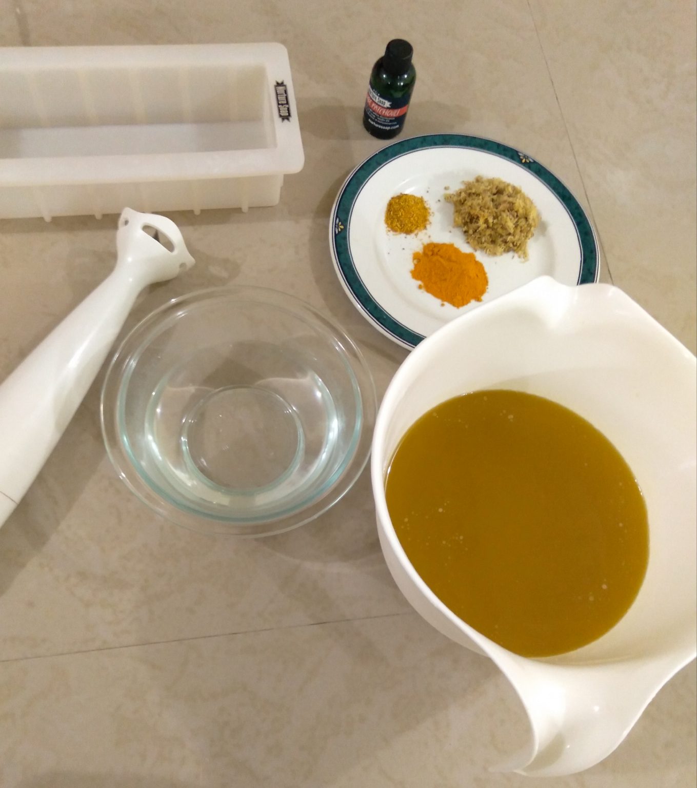 Turmeric and Ginger Soap Recipe