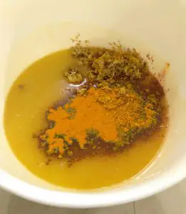 Additives in Turmeric and Ginger Soap