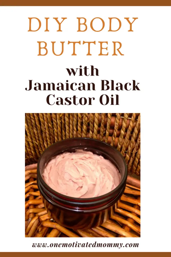 DIY Body Butter with Jamaican Black Castor Oil
