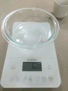 Weighing Water