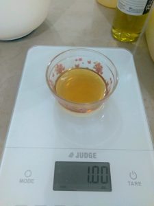 Weighing Fragrance Oil
