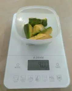 Weighing Avocado
