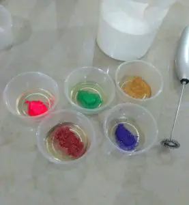 Mixing Colourants