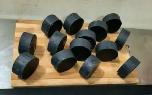  PVC Soap Mold Activated Charcoal Soap