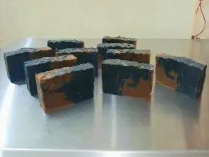 Activated Charcoal and Turmeric Soap Bars
