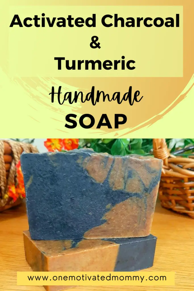 Activated Charcoal and Turmeric Soap