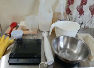 Equipment to Make Soap