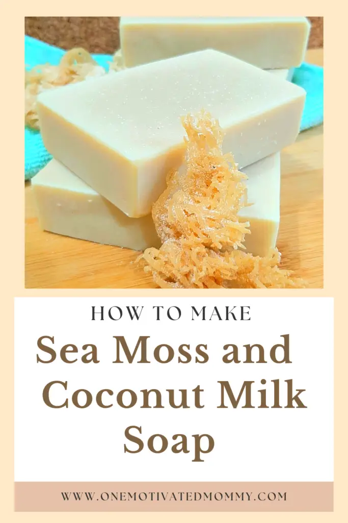 Sea Moss and Coconut Milk Handmade Soap