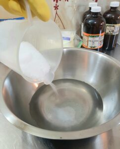 Adding Lye to Water