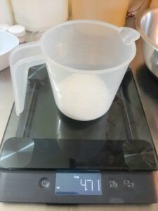 Weighing Sodium Hydroxide
