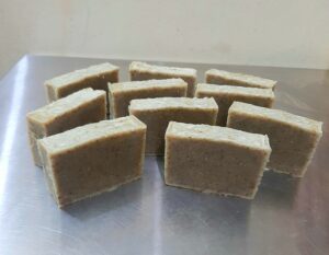 Peppermint and tea tree soap