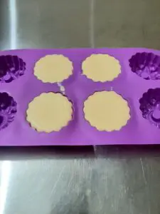 Lotion Bars Solidified in Mould