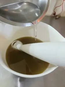 Adding Lye to Oils