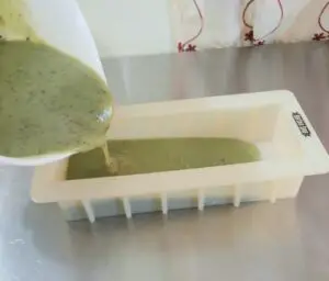 Pouring Wakame Seaweed Soap